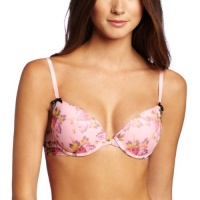 Betsey Johnson Women's Stretch Mesh Bump Up Bra