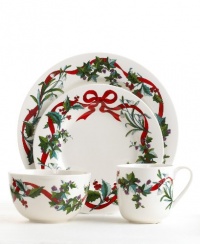 Martha Stewart Holiday Garden 4 Pc Place Setting