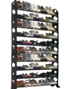 Home Basics Shoe Rack, 50-Pair, Black