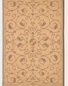 Couristan 1583/3000 Recife Veranda 2-Feet by 3-Feet 7-Inch Rug, Natural