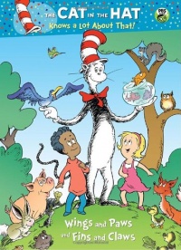 Wings and Paws and Fins and Claws (Dr. Seuss/Cat in the Hat) (Deluxe Coloring Book)