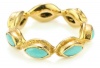 MELINDA MARIA Gwyneth Collection Turquoise Ring, Size 7