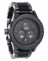 Nixon 42-20 Chrono Watch Gunmetal/Black Acetate, One Size