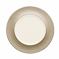 Lenox Tuxedo Platinum Ivory China 9-Inch Accent Plate