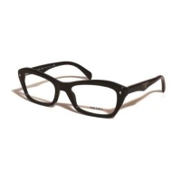 Eyeglasses Prada PR 16NV 1AB1O1 GLOSS BLACK DEMO LENS