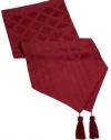 Lenox Laurel Leaf 90-Inch Runner, Cranberry