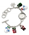 Spend time in a winter wonderland with this charming watch from Charter Club.