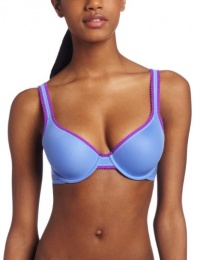 On Gossamer Women's Mesh Contour Bra, Summer Sky/Concord Grape, 36A