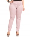 Build your wardrobe with American Rag's plus size jeggings in a pretty pastel wash.