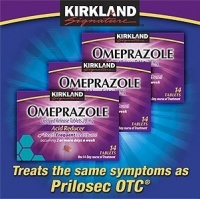 Kirkland Signature Omeprazole Delayed Release Tablets 20 Mg X 42