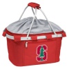 Metro Basket -Stanford U Cardinals/Black (Embroider) - Picnic Time #645-00-175-532-0