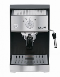 KRUPS XP5220 Pump Espresso Machine with KRUPS Precise Tamp Technology and Stainless Steel Control Panel,?Black