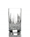 From the world-famous Reed & Barton company, the classic and traditional Soho pattern is a richly cut design in clear crystal. This collection of highball glasses is a perfect choice for first-time collectors of affordable crystal stemware and barware.