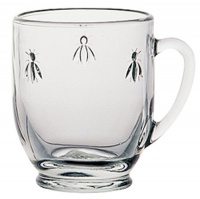 La Rochère Set of 6 Bee Décor Coffee Mugs