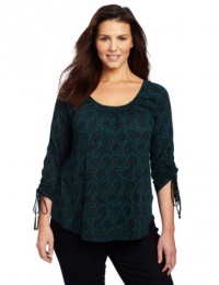 Lucky Brand Women's Plus-Size Chantilly Hera Top