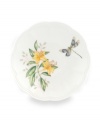 Serving pieces coordinate with the mix-and-match dinnerware for a complete customized collection. In varied floral and butterfly designs.