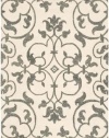 Safavieh Soho Collection SOH840A Handmade New Zealand Wool Area Rug, 7-Feet 6-Inch by 9-Feet 6-Inch, Ivory