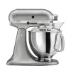 The stylish Artisan mixer achieves its luster with a special 2-coat finish that's complemented by a 5-quart stainless steel bowl with handle, pouring spout and measurement markings. Qualifies for Rebate