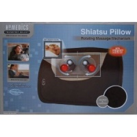 Homedics Therapist Select Shiatsu Pillow w/ Heat SP-10H,Dark Brown