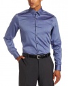 Perry Ellis Men's Portfolio Two Color Twill Dress Shirt