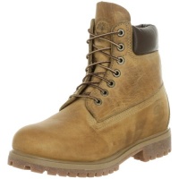 Timberland Men's 6' Premium Full Grain Boot,Wheat,11 W