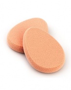 Each egg-shaped sponge is designed to absorb makeup foundation and ensure its smooth, even, flawless application on all areas of the face. Package of four. Made in USA. 