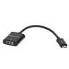 Samsung SM-ET-R205UBEGSTD USB MicroUSB Connector for Galaxy Phones - Retail Packaging - Black