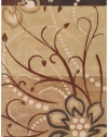 Surya ATH-5006 Athena Tan 4-Feet Square Area Rug