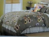 Martha Stewart Collection Bedding, Pastel Poppies 6 Piece Comforter Set (Queen)