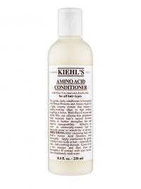 An exotic, daily conditioner made with Pure Coconut and Jojoba Oils. This gentle, daily silicone-free conditioner is formulated with wheat proteins and amino acids for a light, creamy texture. Impart a healthy-looking shine to hair without weighing it down. Our formula helps maintain hair's natural moisture balance to further strengthen hair and improve manageability. 6.8 oz. 