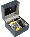 Nautica Men's N09923G Sport Classic Analog Enamel Bezel Watch Set