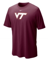 Keep team spirit rolling with this Virginia Tech Hokies NCAA t-shirt from Nike.