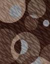 Dalyn Rugs Studio 24 8-Feet by 10-Feet Area Rug, Chocolate