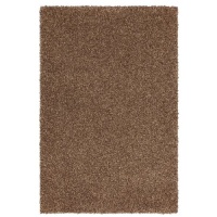 Townhouse Rugs Trendy Gold 5-Feet  by 8-Feet  Shag Rug