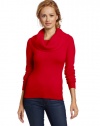 Sofie Women's 100% Cashmere Textured Cowl-Neck Sweater