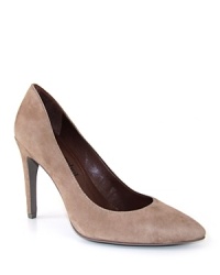 In an EXCLUSIVE TO BLOOMINGDALE'S design, Luxury Rebel softens slick, pointed toe pumps in rich suede.