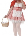 California Costumes Women's Miss Red Riding Hood Costume, Red/White, 2XL (18-20)