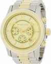 Michael Kors Watches Michael Kors Men's Two-Tone Oversize Runway (Two Tone)