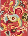 Area Rug 5x8 Rectangle Country & Floral Rust - Multi Color Color - Safavieh Blossom Rug from RugPal