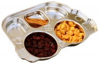 Innobaby Stainless Bus Divided Platter