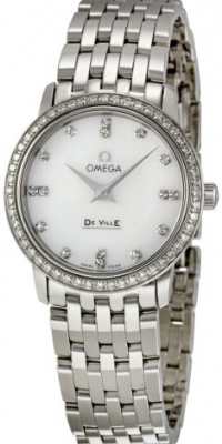 Omega Women's 413.15.27.60.55.001 DeVille Mother Of Pearl Dial Watch