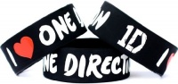 I Love One Direction Band One Inch Wristband Wide 1