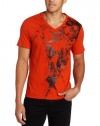 Calvin Klein Sportswear Men's Short Sleeve Sponge Print Graphic Tee