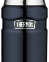 Thermos Stainless King 24-Ounce Food Jar, Midnight Blue