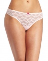 Betsey Johnson Women's Stretch Lace Thong