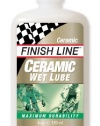 Finish Line Ceramic WET Bicycle Chain Lube, 4-Ounce Drip Squeeze Bottle