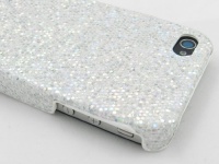 Silver Sparkles Case for Apple iPhone 4, 4S (AT&T, Verizon, Sprint)