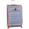 Diane Von Furstenberg Luggage Dvf Baby Hearts Vintage 28 Inch Expandable Spinner, Navy, One Size