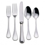 Wide teardrop handles and refined shapes grace this flatware with elegance and high style. Couzon flatware bears the French Quality One symbol, the highest European standard.