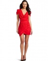 French Connection Women's Delicious Drape Dress, Red, 6